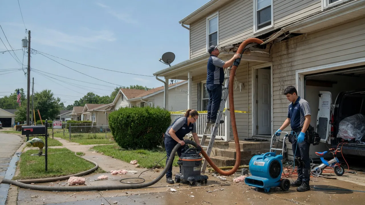 Water Damage Restoration in Tupelo, MS near me